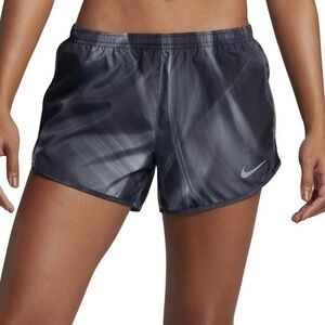 Nike Tempo Women’s Dri-Fit Brief Lined Running Shorts Black Ombré Gradient